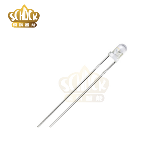 直插3mm圆头透明红外发射管